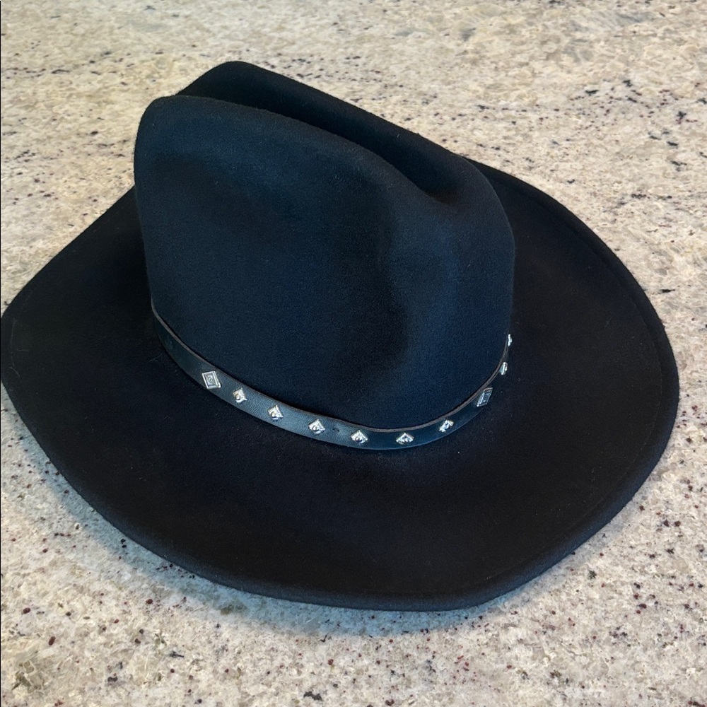Cody James Black Cowboy Hat with Studded Band